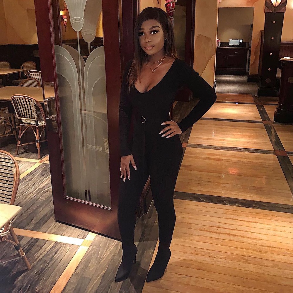 Hot Miami styles jump suit